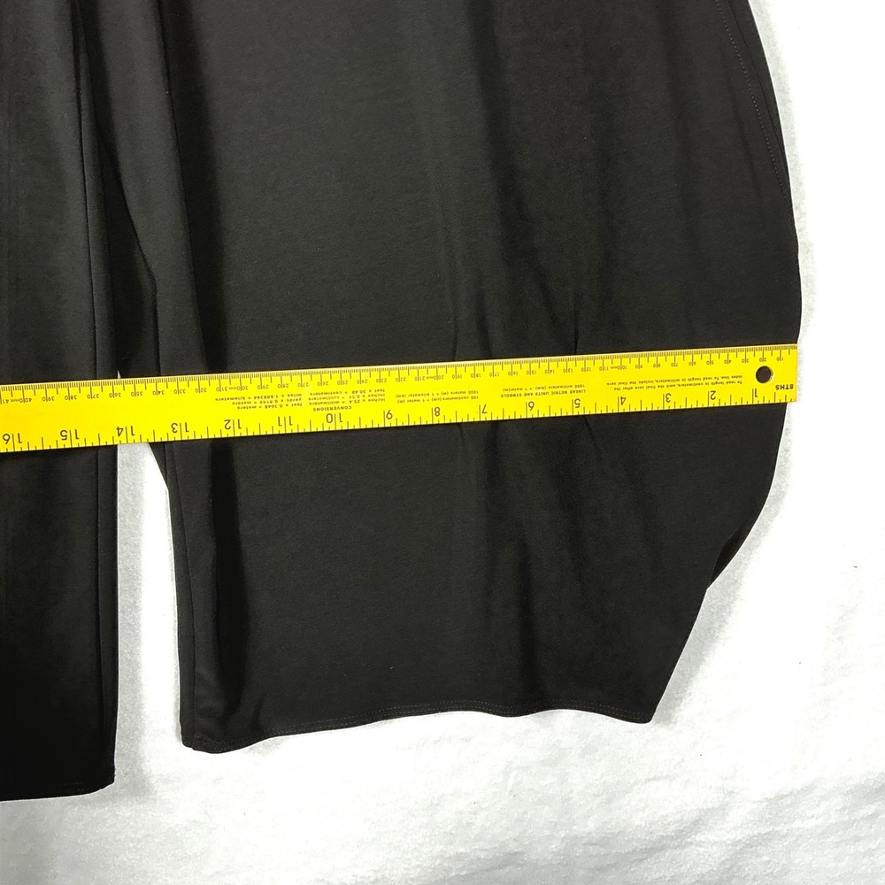 Sun Kim Size M Black Tulip Balloon Stacy Ankle Pants Stretch Travel Lagenlook - Picture 4 of 13